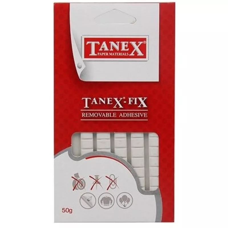 TANEX HAMUR YAPIŞTIRICI FIX 50GR BEYAZ